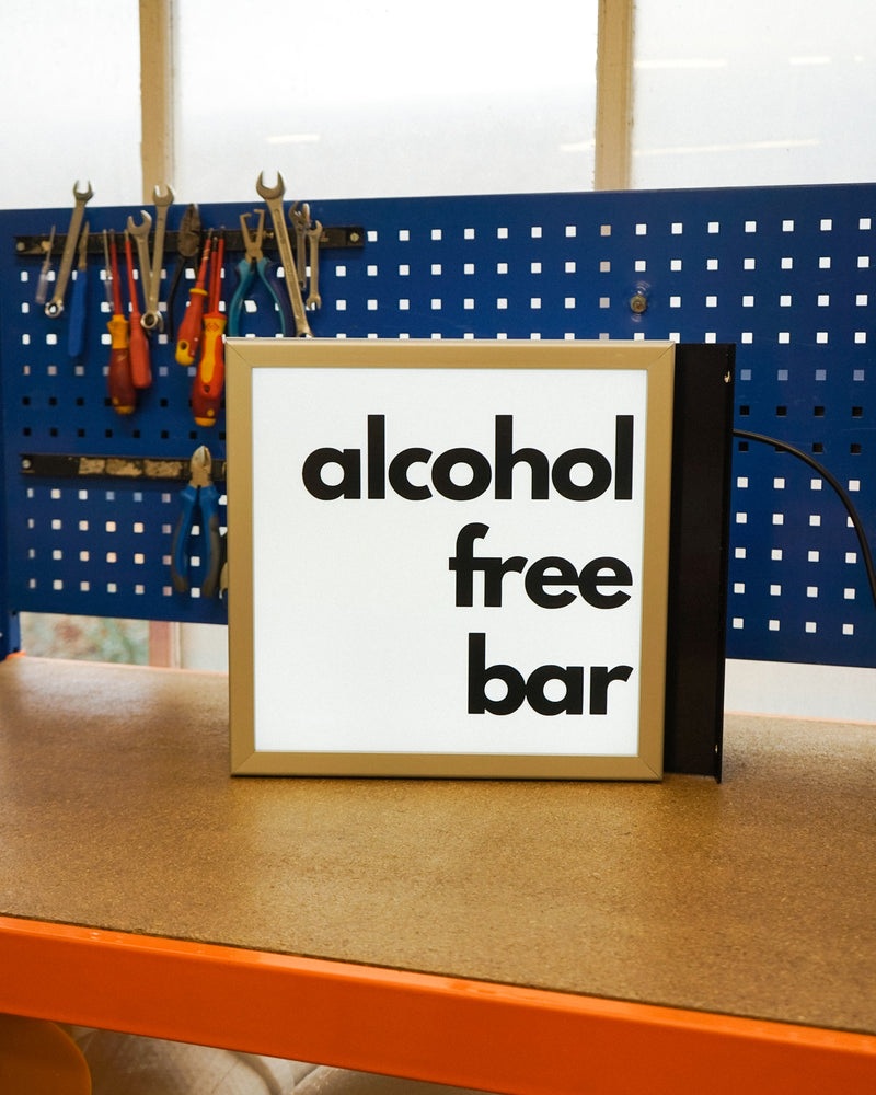 Aluminium Double-sided Lightbox - Square