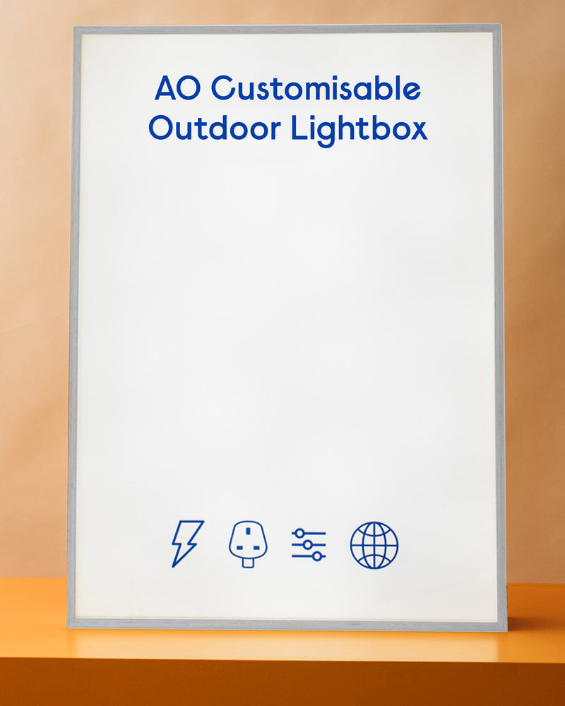 A0 Outdoor Lightbox
