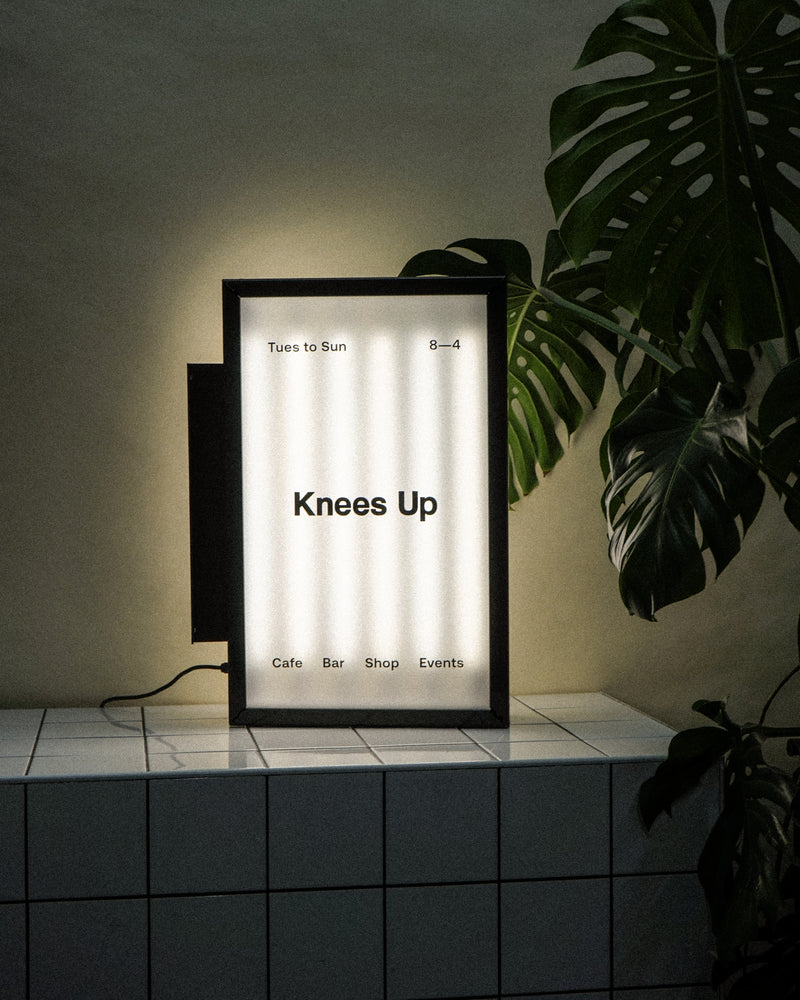 Aluminium Double-sided Lightbox - Tube Light