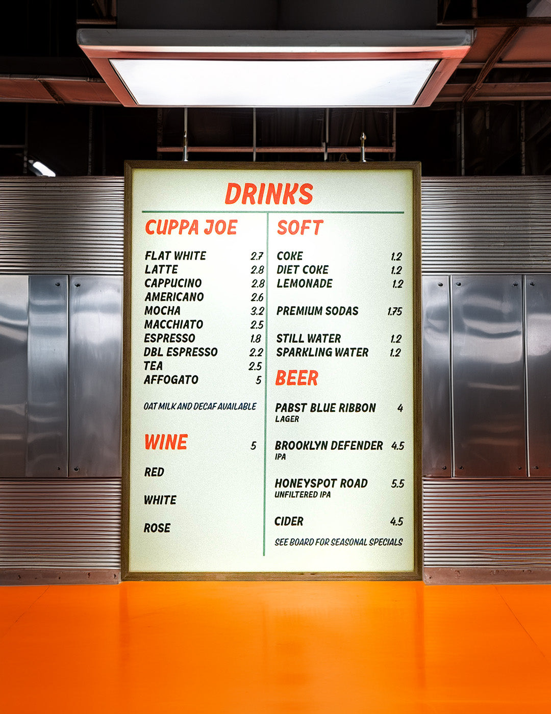 A1 Indoor Lightbox