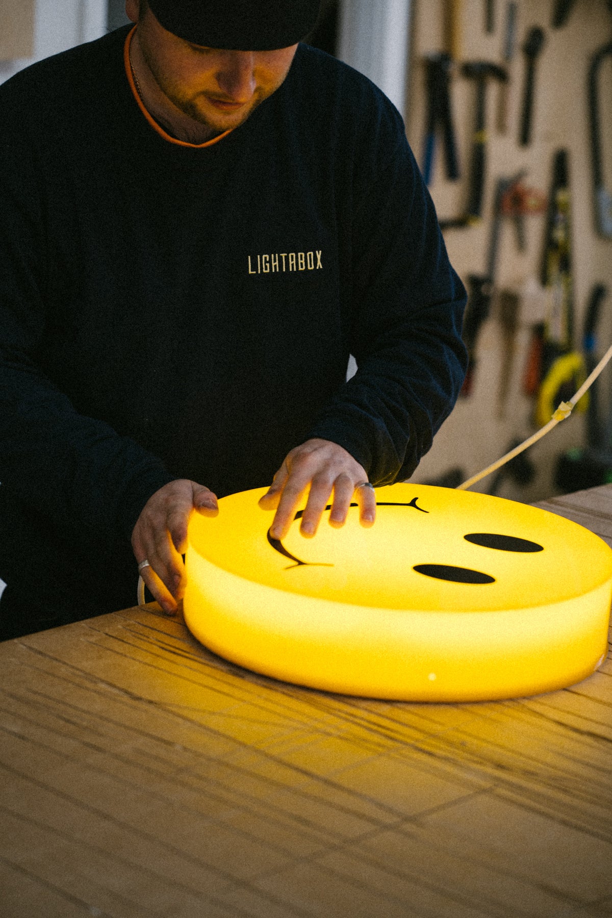 Smiling Wall Light