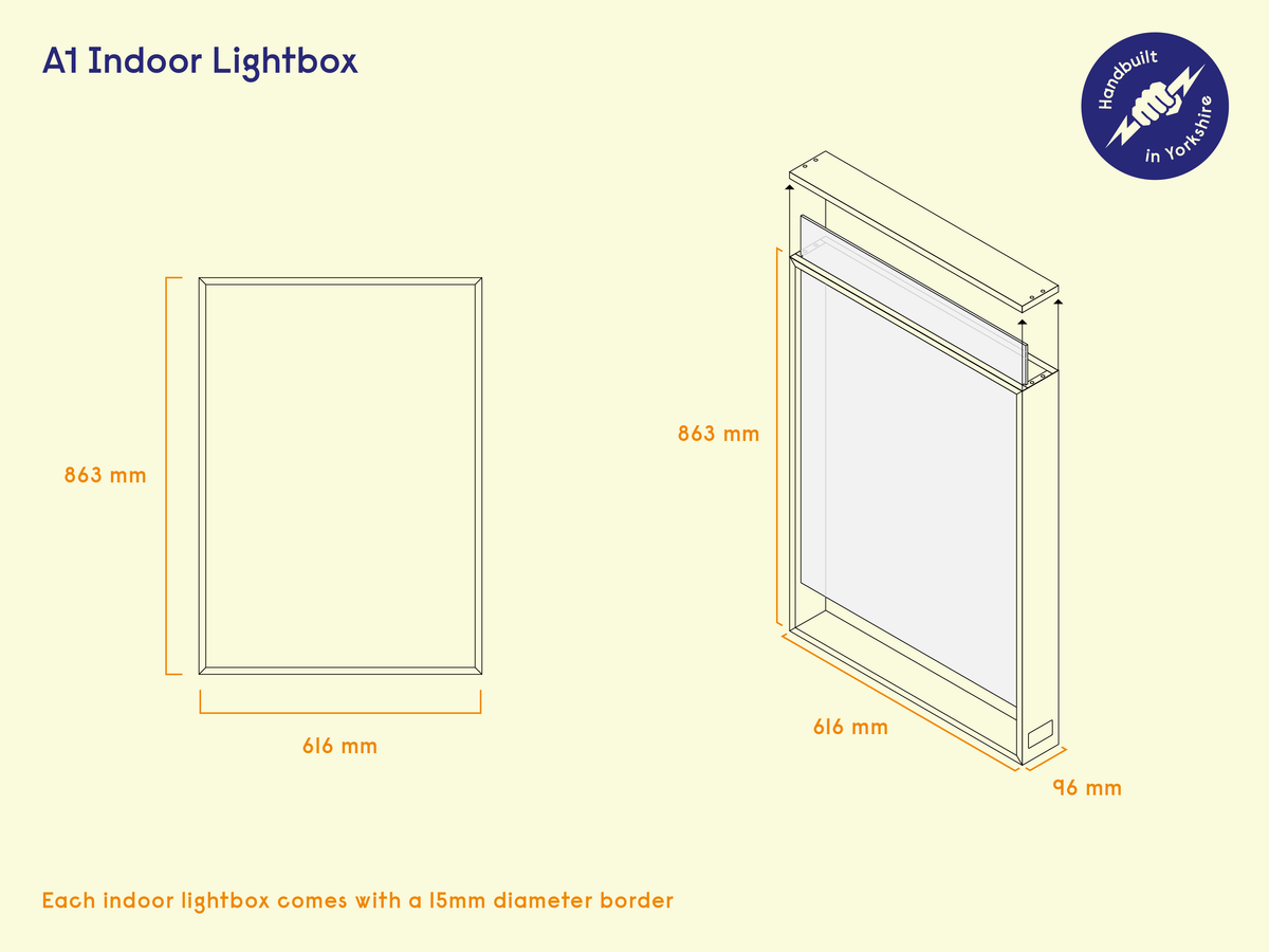 A1 Indoor Lightbox