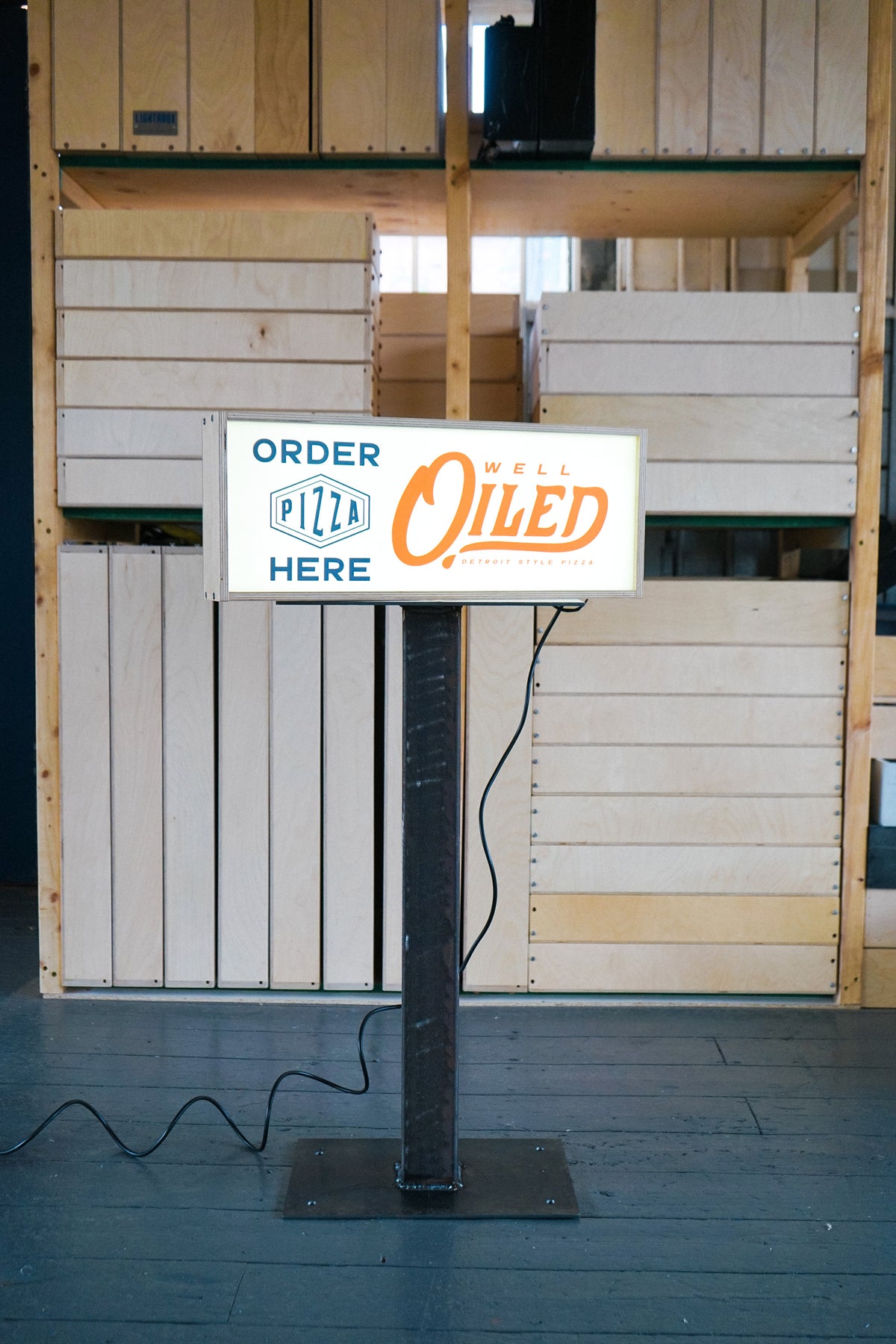 600 x 235mm Indoor Lightbox