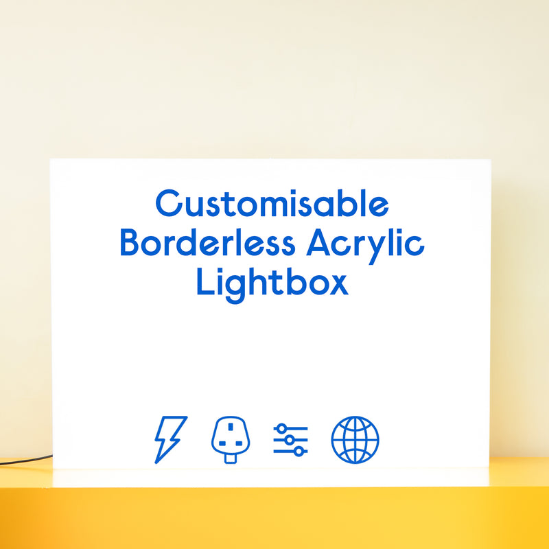 Borderless Signs - A3