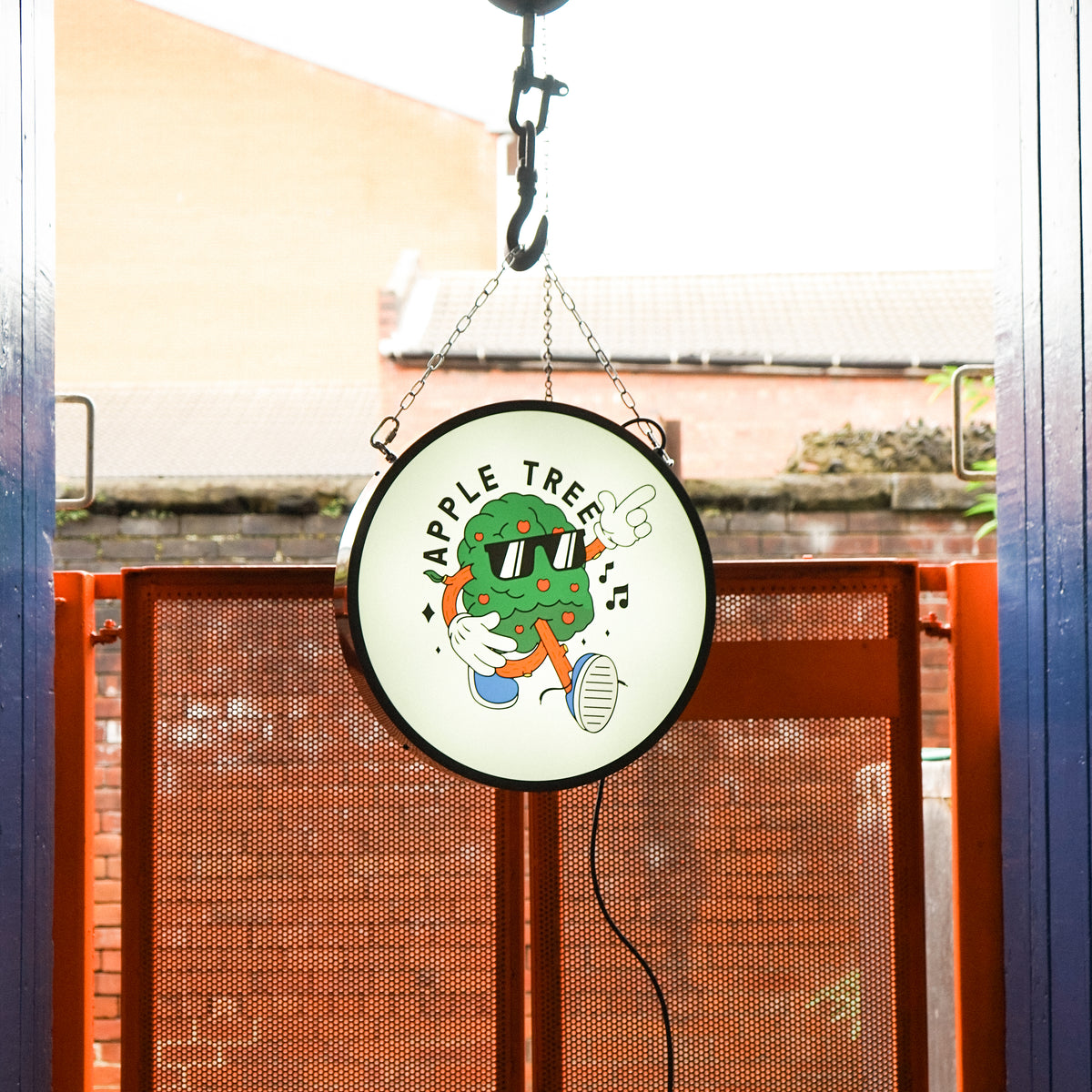 Aluminium Circle Lightbox - Single-sided