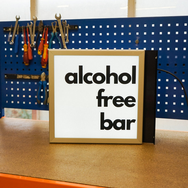 Aluminium Double-sided Lightbox - Square