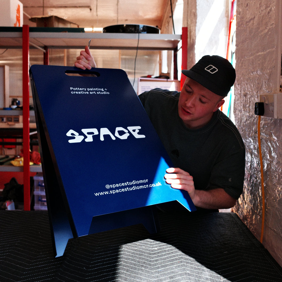 Powder Coated A-board