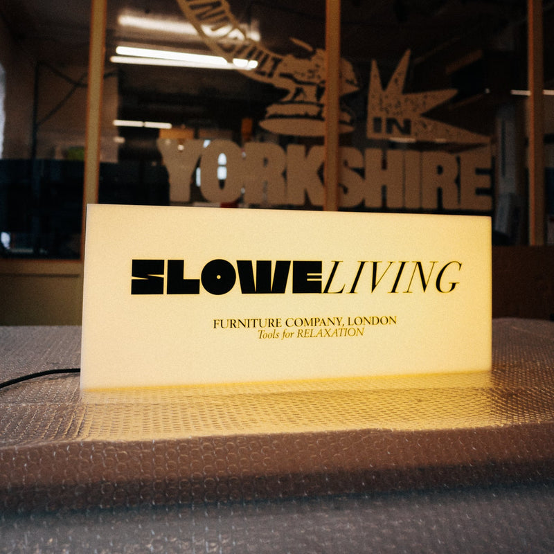 Acrylic Rectangle Lightbox - Single-sided