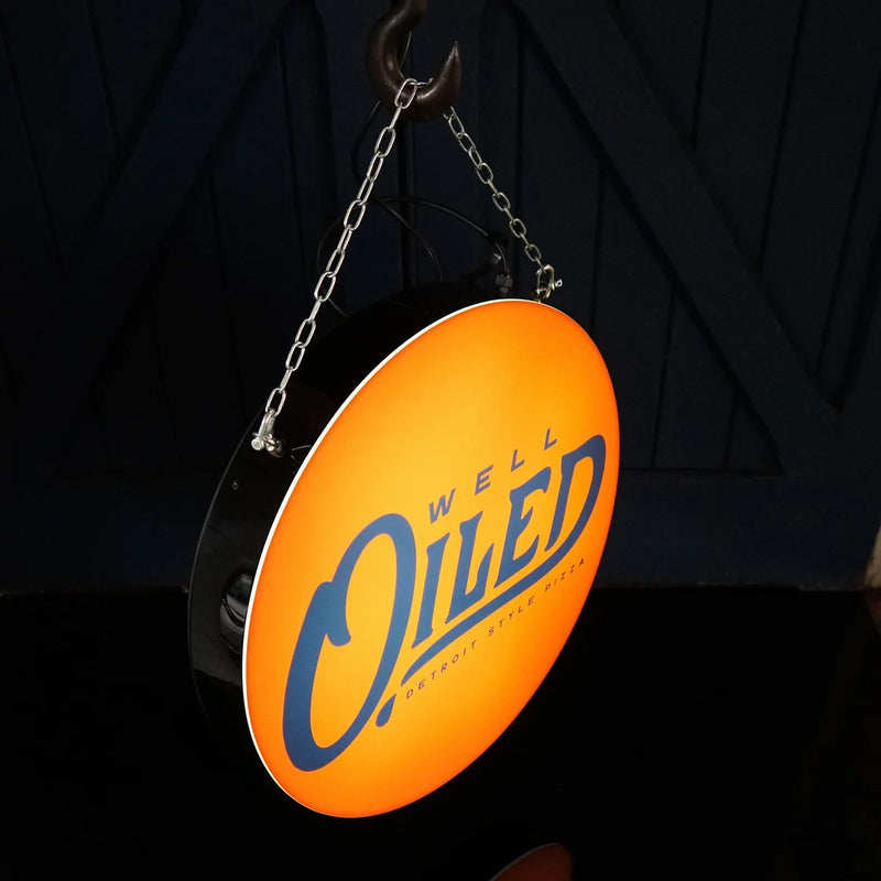 Acrylic Circle Lightbox - Single-sided