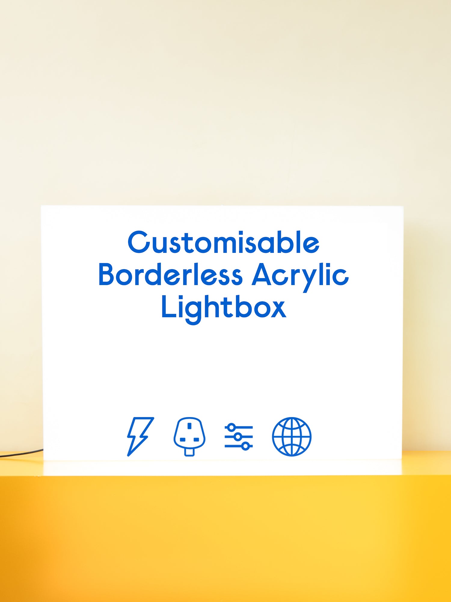 Borderless Signs - A1 – Lightabox