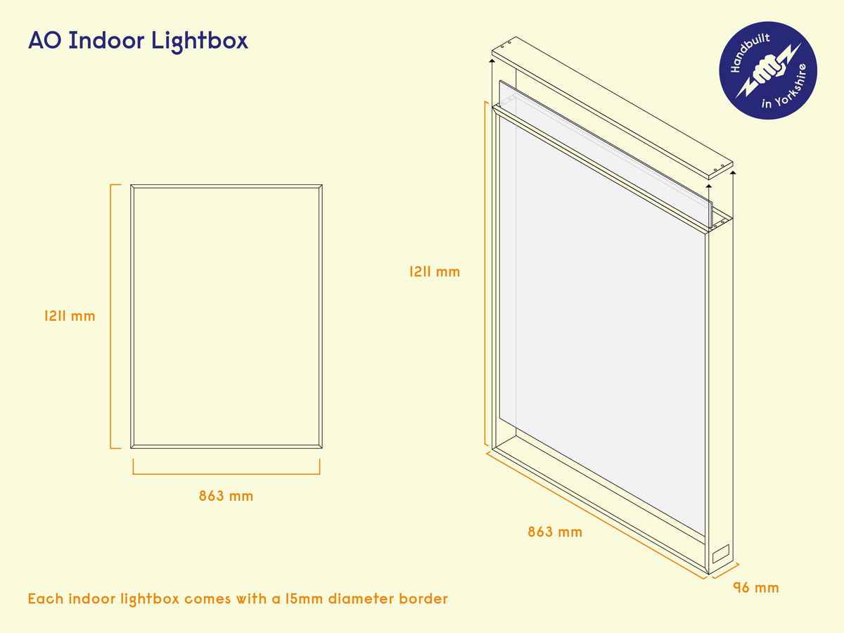 A0 Indoor Lightbox