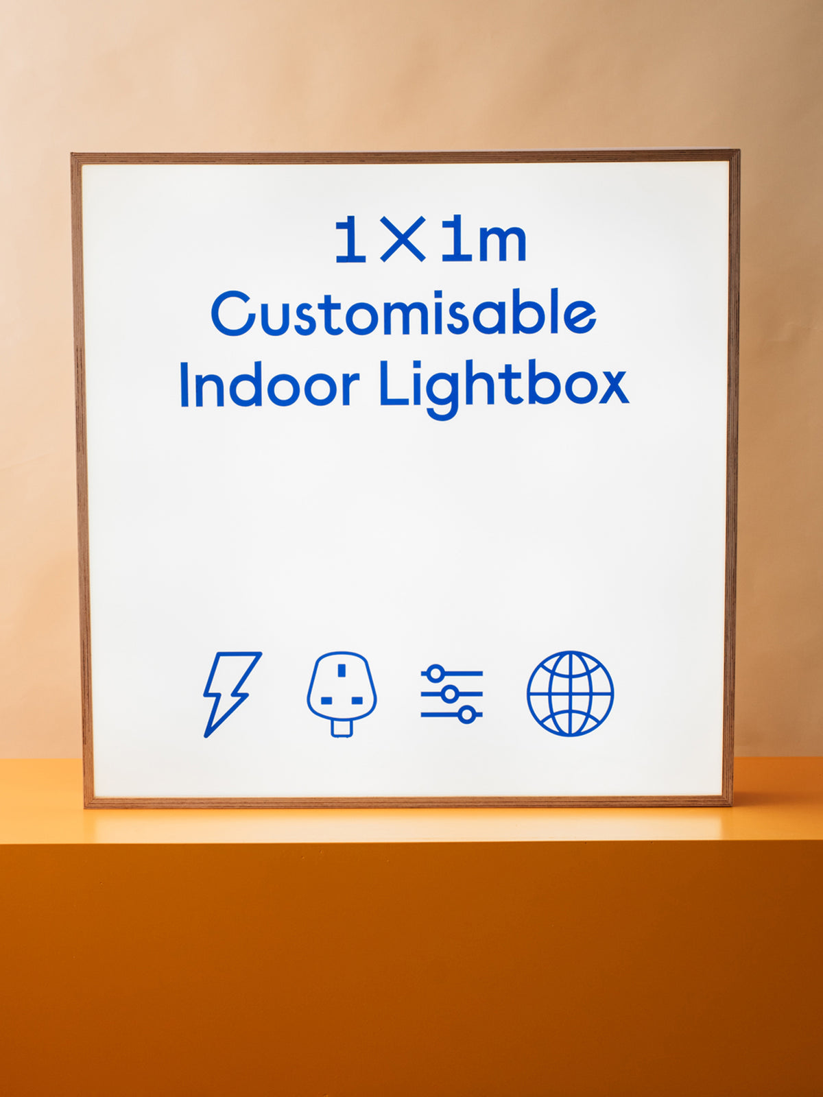 1 X 1m Indoor Lightbox